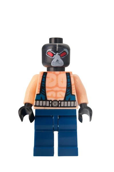 Bane benutzerdefinierte Lego-Minifigur — Stockfoto