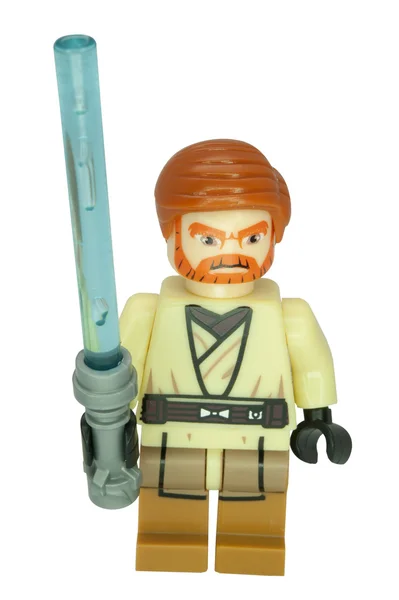 Obi-Wan Kenobi Lego minifigurát — Stock Fotó