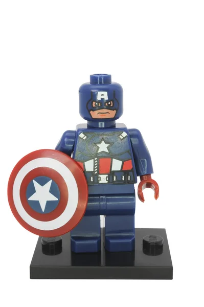 Capitán América Minifigure — Foto de Stock