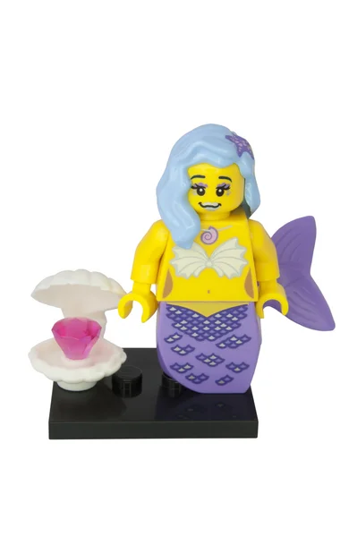 Deniz kızları Lego Minifigure Marsha kraliçesi — Stok fotoğraf