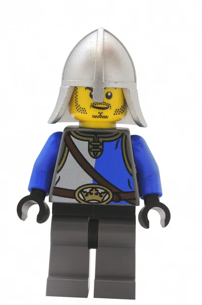 英勇的警卫乐高 Minifigure — 图库照片