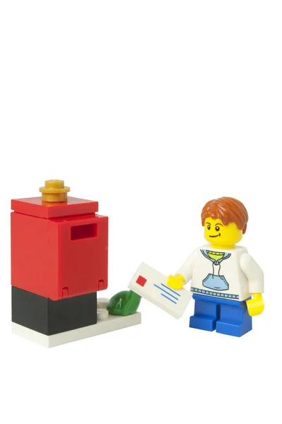 Lego escena de Navidad — Foto de Stock