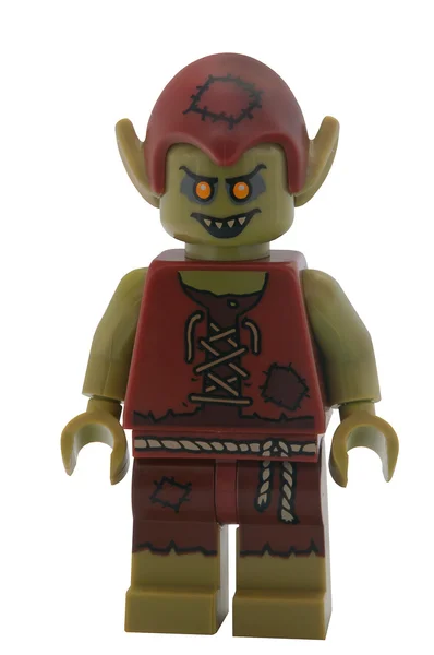 Goblin Lego minifigurkę — Zdjęcie stockowe