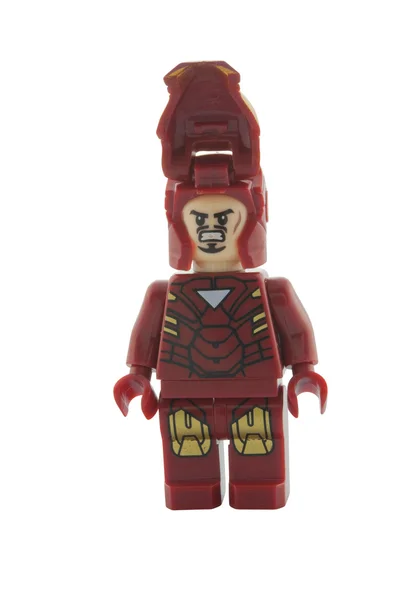 Minifigure uomo di ferro — Foto Stock