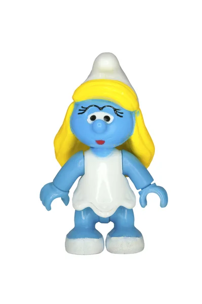 Smurfette mega bloks estatueta — Fotografia de Stock