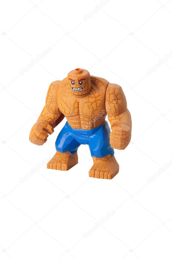 The Thing Custom Lego Minifigure Stock Illustration by ctrphotos 72366933