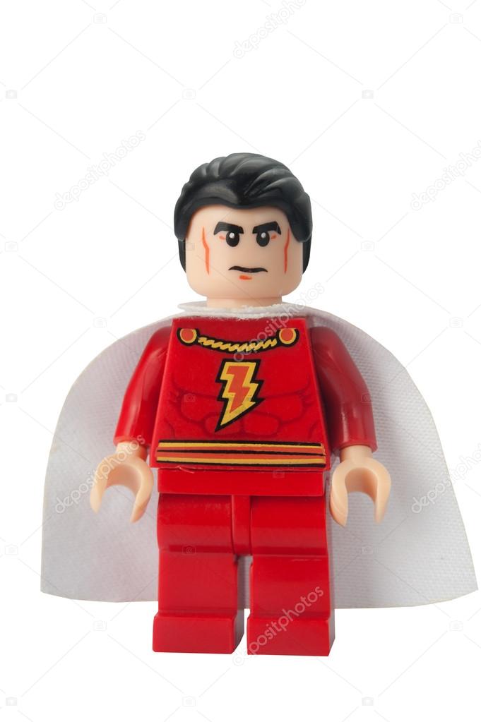 New Custom Marvel LEGO Minifigure Captain Marvel Superhero Comic Book