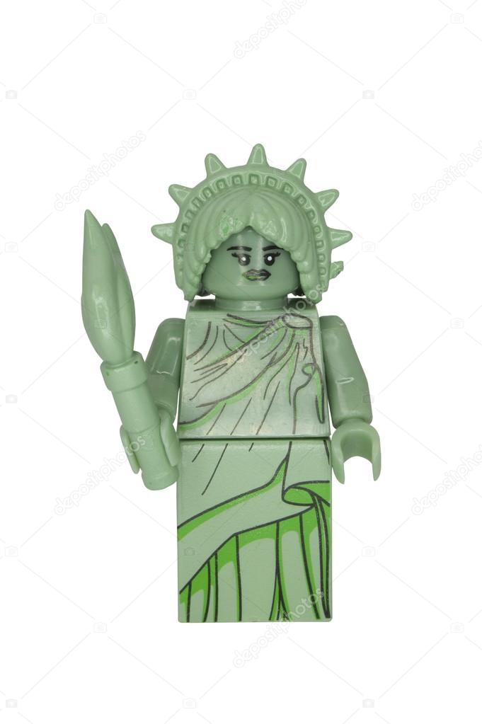 statue of liberty lego figure