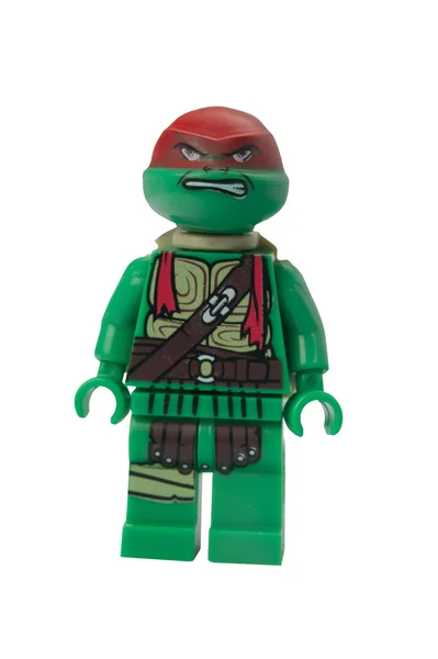 Raphael Custom Lego minifigurát — Stock Fotó