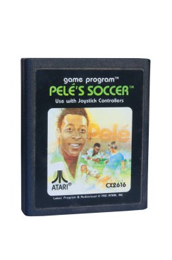 Pele's Soccer Atari 2600 Game Cartiridge