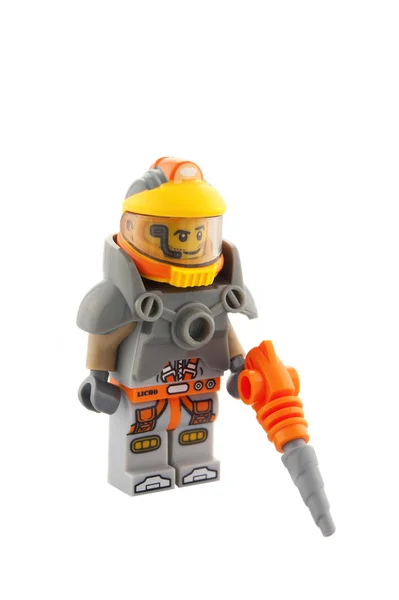 Space Miner Series 12 Lego Minifigure — Zdjęcie stockowe