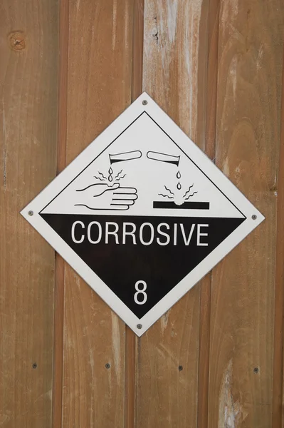 Corrosive Sign — Stock Photo, Image