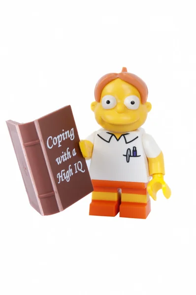 Martin Prince Lego Minifigure — Stok fotoğraf