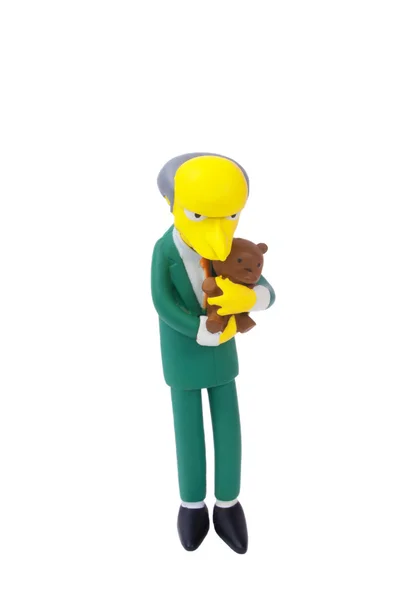 Montgomery Burns Figurine — 스톡 사진