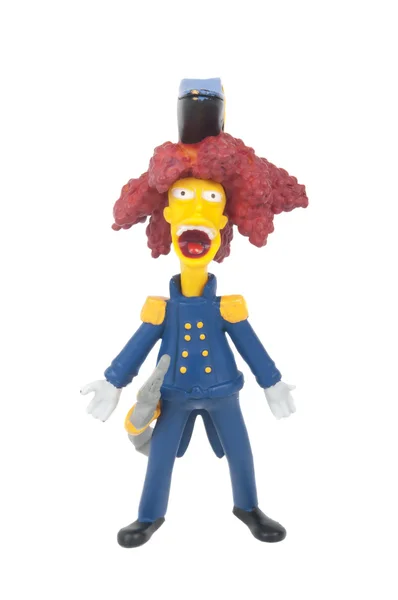 Sideshow Bob Capitan Figurina — Foto Stock