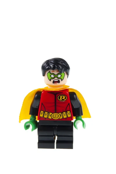 Robin benutzerdefinierte Lego-Minifigur — Stockfoto