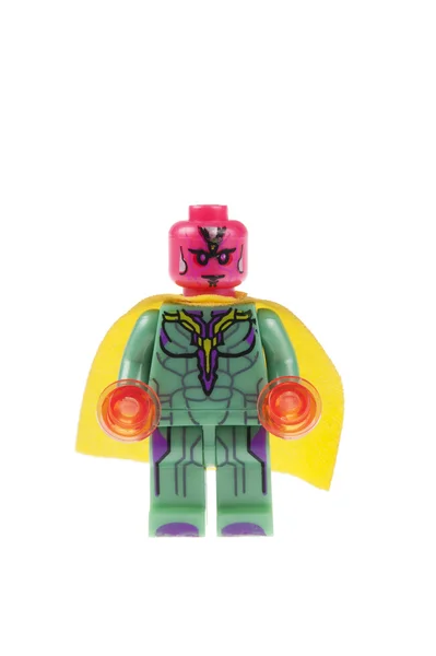 Vision benutzerdefinierte Lego Minifigur — Stockfoto