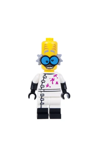 Τέρας επιστήμονας Lego Minifigure — Φωτογραφία Αρχείου