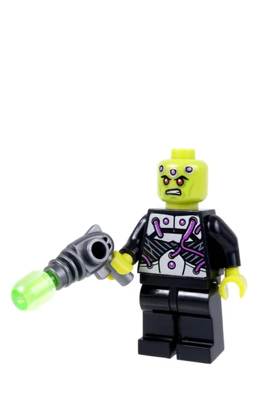 Lego Minifigure su ordinazione Brainiac — Foto Stock