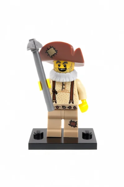 Золотошукач Lego Minifigure — стокове фото