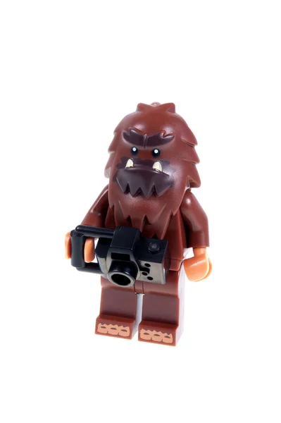 Quadratfuß Lego Minifigur — Stockfoto