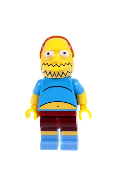 Comic Kerl Lego Minifigur — Stockfoto