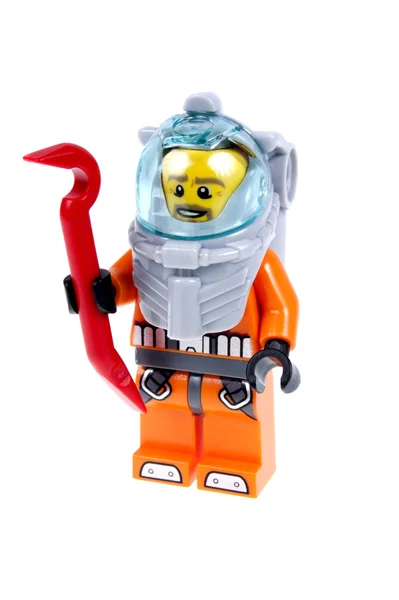 Lego City Deep Sea Diver Minifigure — 图库照片