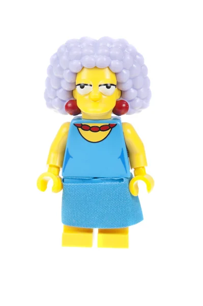 Selma Bouvier Lego Minifigure — 스톡 사진