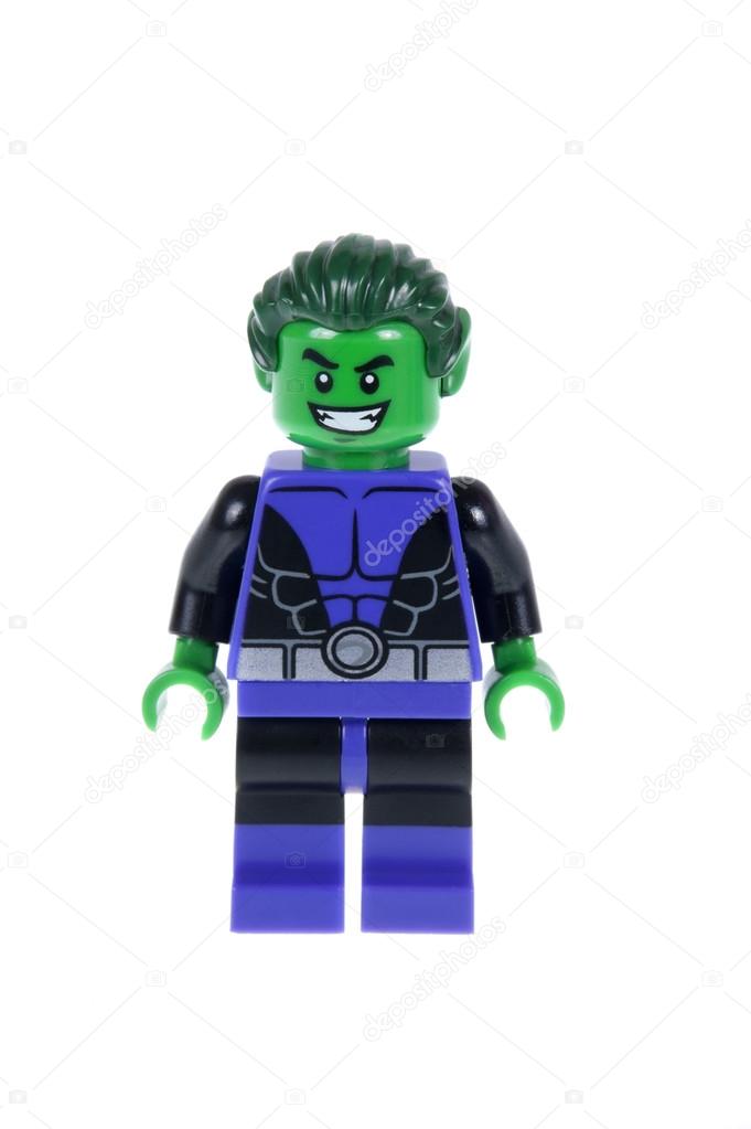 lego beast boy minifigure