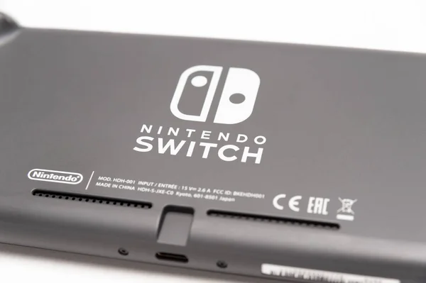 Fuji City Shizuoka Ken Japón Mayo 2021 Nintendo Switch Lite —  Fotos de Stock