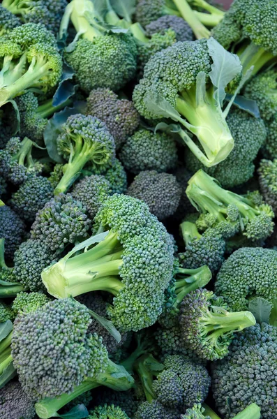 Broccoli in un mucchio Foto Stock Royalty Free