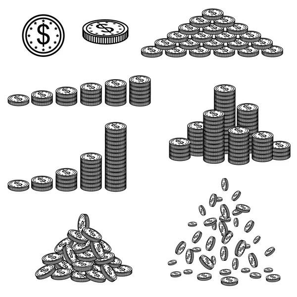 Ilustración vectorial del éxito financiero — Archivo Imágenes Vectoriales