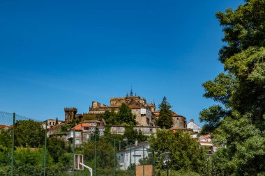 Tui / Tuy, Pontevedra 'nın tarihi köyü. Galiçya, İspanya