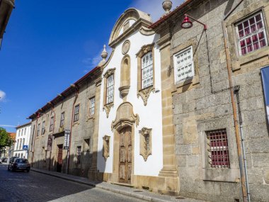 Guarda, Portekiz; Ağustos 2020: Guarda şehrinin müzesinin ön cephesi