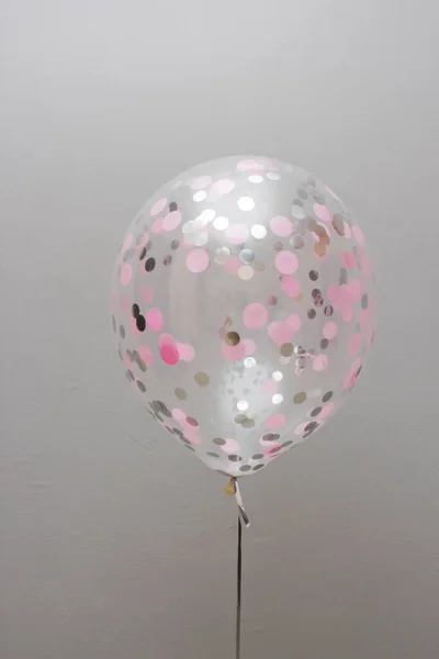 Balloons for a girl, pink birthday balloons, The inscription \