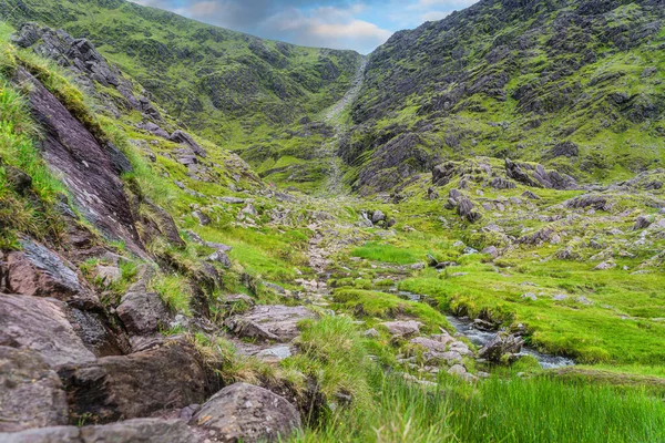 Sendero Devils Ladder Uno Los Senderos Más Difíciles Peligrosos Irlanda — Foto de Stock