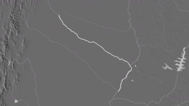 Formosa - Arjantin eyaleti, çıkarıldı. Gri Tonlama
