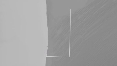 Nouakchott, Moritanya, çıkarıldı. Gri Tonlama