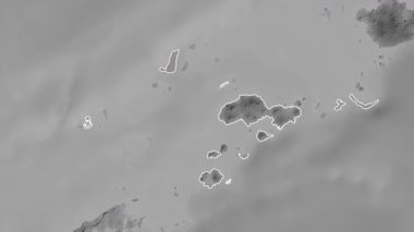 Sulu, Filipinler, çıkarıldı. Gri Tonlama