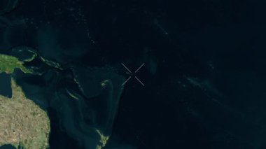 Amerikan Samoası 'nın yakın çekim uydusu. Önizleme. Etiketler.