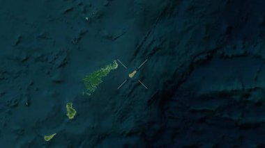 Kikai Adası - Japonya yakın-uydu. Önizleme. Etiketler.