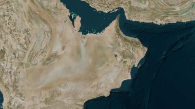 Umman haritası, sür. Gölge. Uydu.