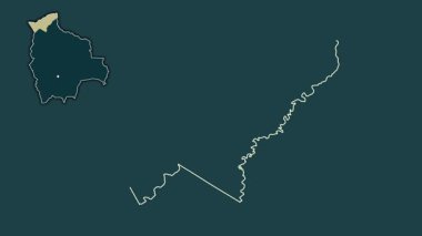 Pando - Bolivya Bölümü, boşaltılmış ve izole edilmiş. Desen