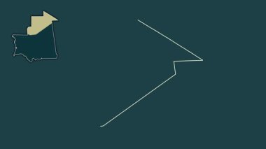 Tiris Zemmour, Moritanya, çıkarıldı ve izole edildi. Desen