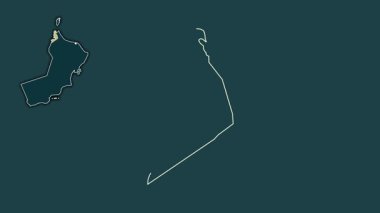 Al Buraymi, Umman, soyutlanmış ve soyutlanmış. Desen