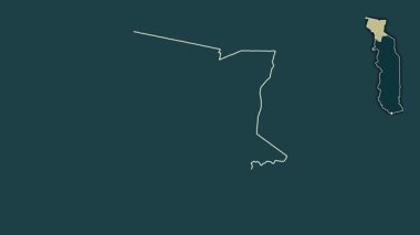 Savanes, Togo, dışlanmış ve izole edilmiş. Desen