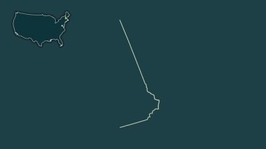 New Hampshire, Birleşik Devletler, dışlanmış ve izole edilmiş. Desen