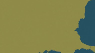 Bulgaristan haritası - sür. Parıltı. Desen.