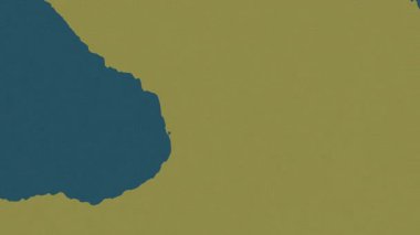 Georgia haritası, sür. Parıltı. Desen.