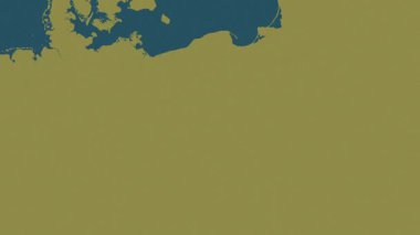 Polonya haritası - sür. Parıltı. Desen.